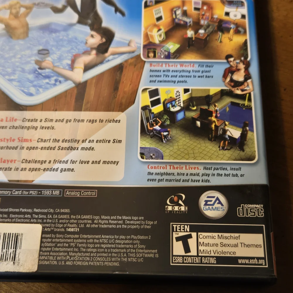 Ea Games original sims
